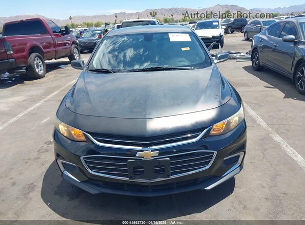 1G1ZC5ST4HF236381 2017 CHEVROLET MALIBU Black Widok zestawu wskaźników