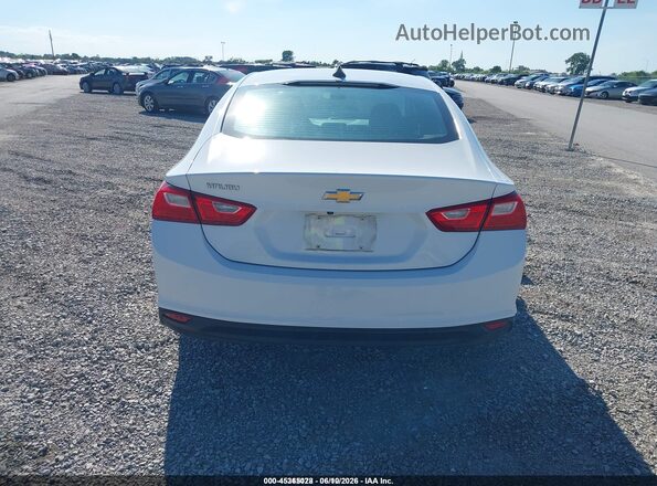 1G1ZC5ST4KF198559 2019 CHEVROLET MALIBU White 