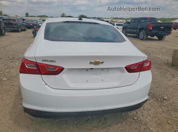 1G1ZC5ST4LF010155 2020 CHEVROLET MALIBU White Հետևի տեսք