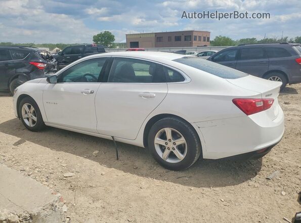 1G1ZC5ST4LF010155 2020 CHEVROLET MALIBU White Հետևի ձախ