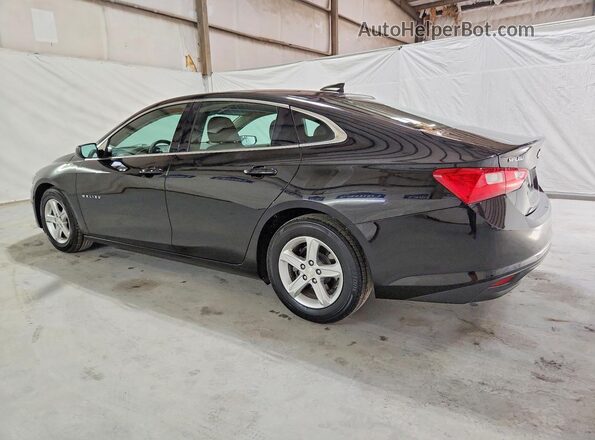 1G1ZC5ST4MF034022 2021 CHEVROLET MALIBU Black Հետևի ձախ