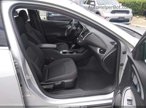 1G1ZC5ST4MF086606 2021 CHEVROLET MALIBU Silver Սալոնի դիմացի տեսք