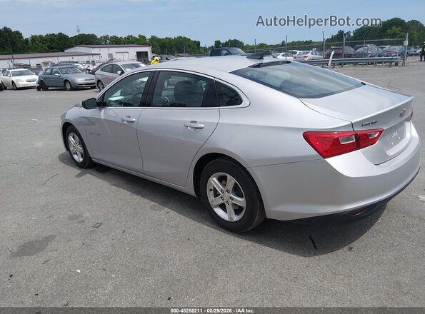 1G1ZC5ST4MF086606 2021 CHEVROLET MALIBU Silver Հետևի ձախ