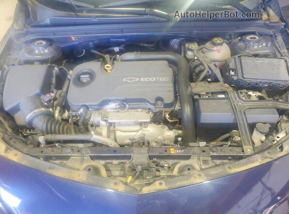1G1ZC5ST5JF174141 2018 CHEVROLET MALIBU Blue 