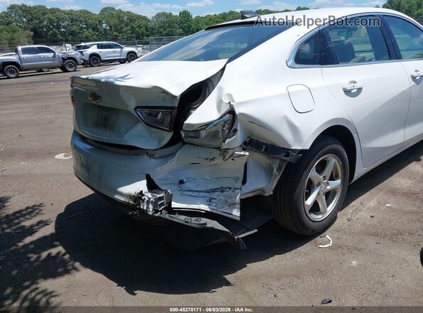 1G1ZC5ST5JF199573 2018 CHEVROLET MALIBU White Front view
