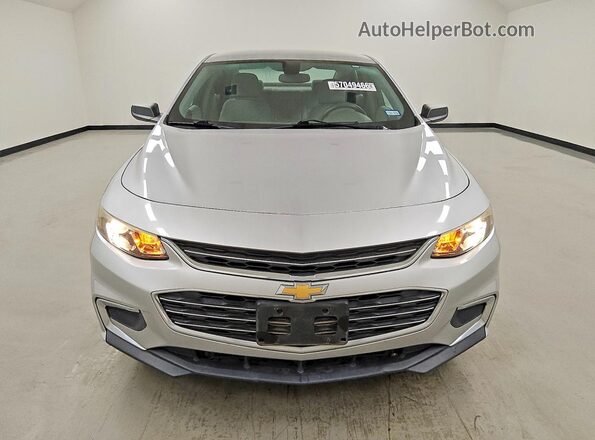 1G1ZC5ST6HF125508 2017 CHEVROLET MALIBU Silver Front view