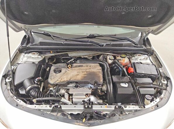 1G1ZC5ST6HF125508 2017 CHEVROLET MALIBU Silver Rear interior view