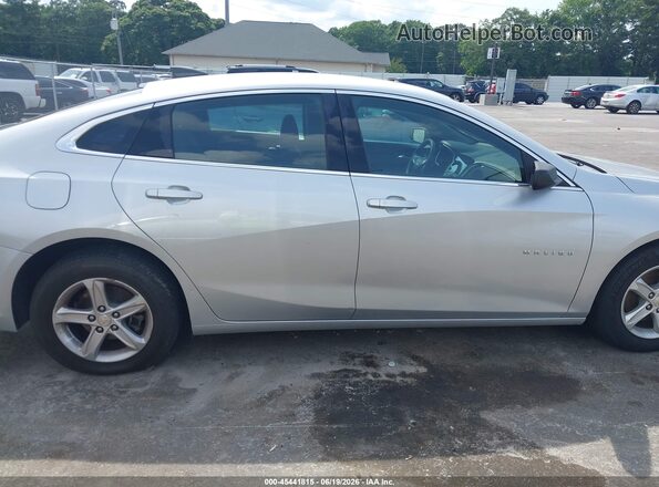 1G1ZC5ST6LF070809 2020 CHEVROLET MALIBU Silver Rear interior view