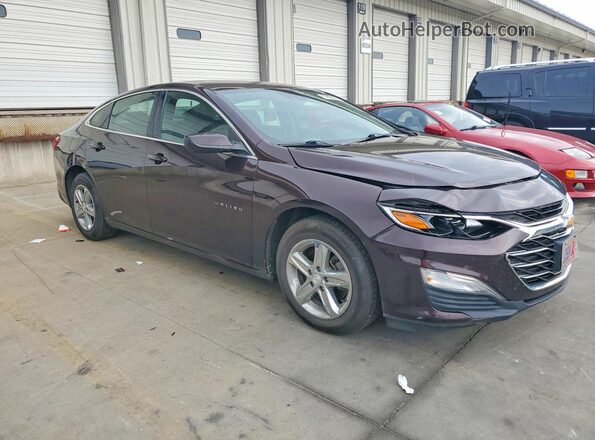 1G1ZC5ST6LF106885 2020 CHEVROLET MALIBU Maroon წინა მარჯვენა