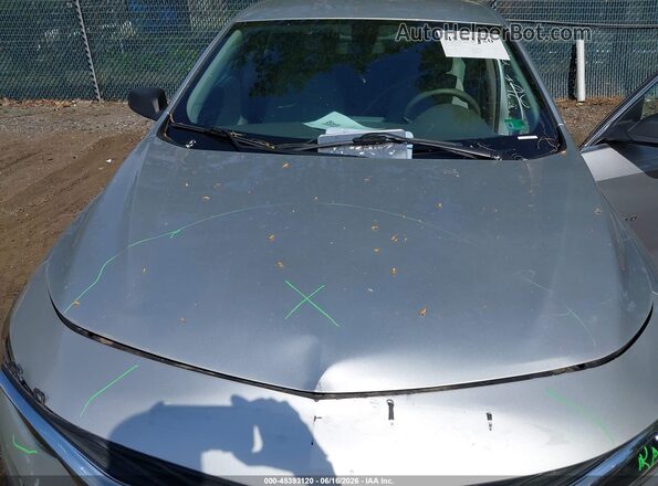 1G1ZC5ST6NF152767 2022 CHEVROLET MALIBU Silver Հետևի տեսք