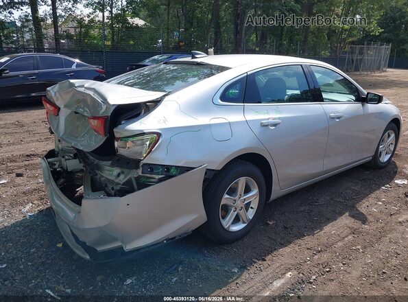1G1ZC5ST6NF152767 2022 CHEVROLET MALIBU Silver Հետևի աջ