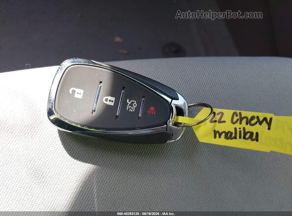 1G1ZC5ST6NF152767 2022 CHEVROLET MALIBU Silver Առջևի վահանակի տեսք