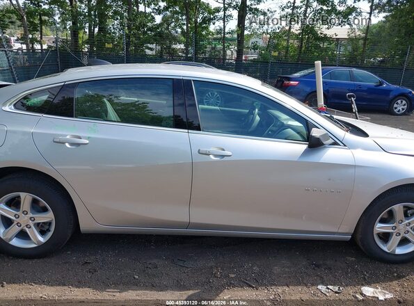 1G1ZC5ST6NF152767 2022 CHEVROLET MALIBU Silver Սալոնի հետևի տեսք
