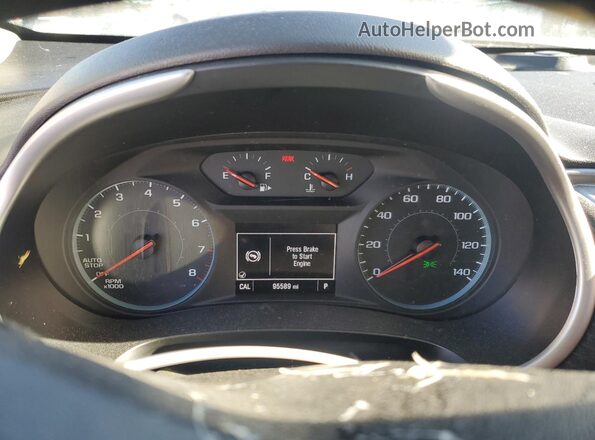 1G1ZC5ST6PF163240 2023 CHEVROLET MALIBU Blue Instrument cluster view