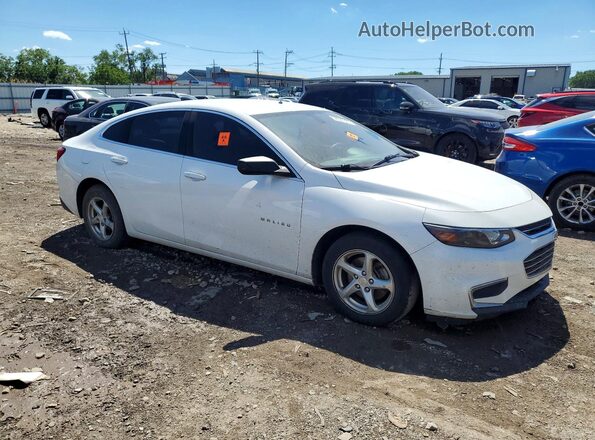 1G1ZC5ST7JF172665 2018 CHEVROLET MALIBU White Front right