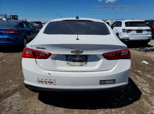1G1ZC5ST7JF172665 2018 CHEVROLET MALIBU White Rear view