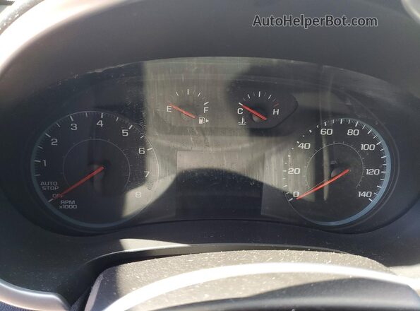 1G1ZC5ST7JF172665 2018 CHEVROLET MALIBU White Instrument cluster view