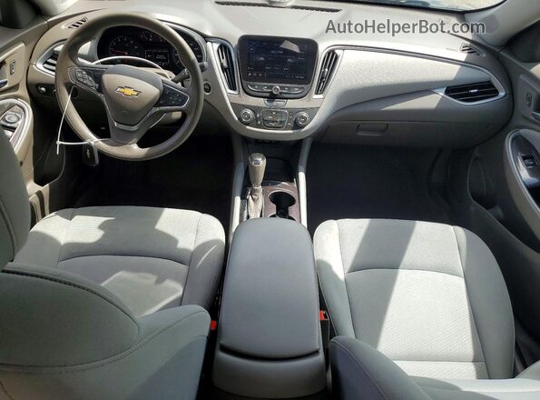 1G1ZC5ST7KF154698 2019 CHEVROLET MALIBU Черный Вид панели приборов