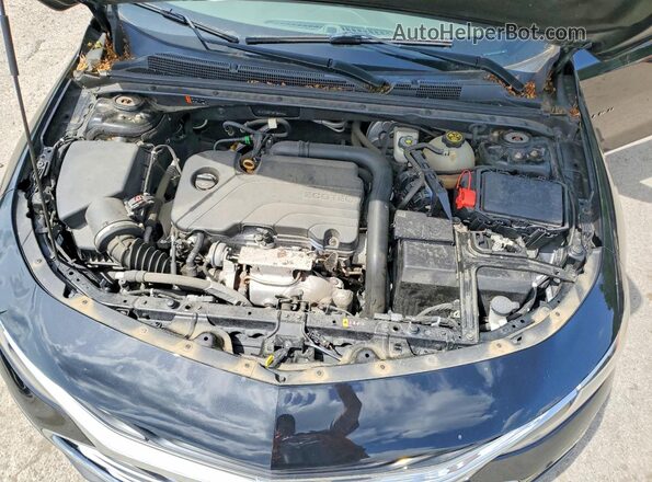 1G1ZC5ST7KF154698 2019 CHEVROLET MALIBU Черный Вид задней части салона