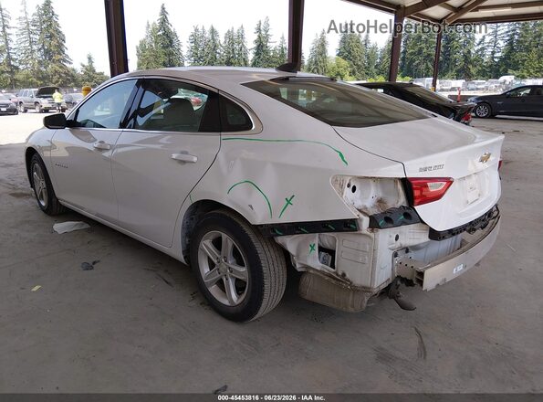 1G1ZC5ST7LF099624 2020 CHEVROLET MALIBU White უკანა მარცხენა