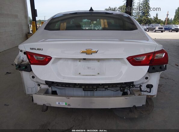 1G1ZC5ST7LF099624 2020 CHEVROLET MALIBU White წინა ხედი