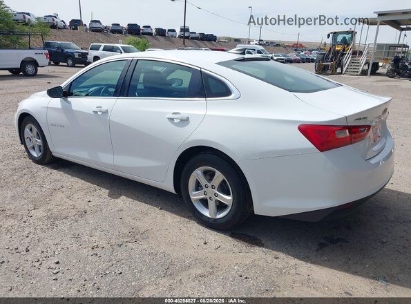1G1ZC5ST7LF137305 2020 CHEVROLET MALIBU White Rear left