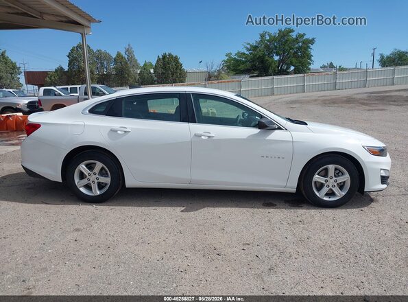 1G1ZC5ST7LF137305 2020 CHEVROLET MALIBU White 