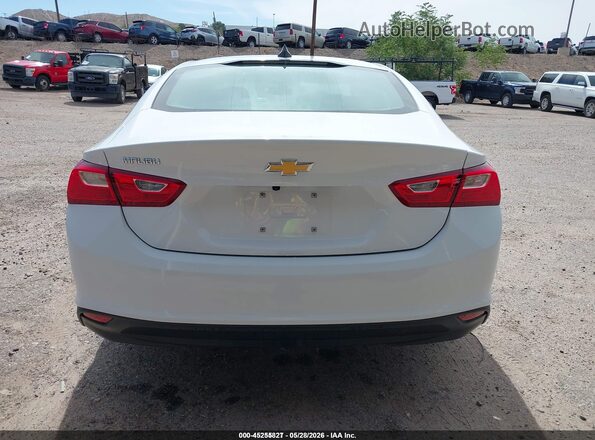 1G1ZC5ST7LF137305 2020 CHEVROLET MALIBU White 