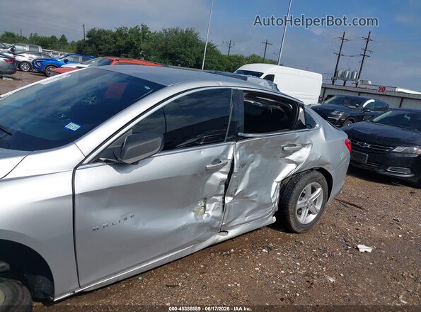 1G1ZC5ST7MF003007 2021 CHEVROLET MALIBU Silver წინა ხედი