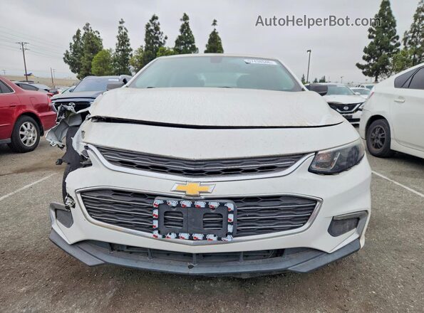1G1ZC5ST8JF156832 2018 CHEVROLET MALIBU White Vista frontal
