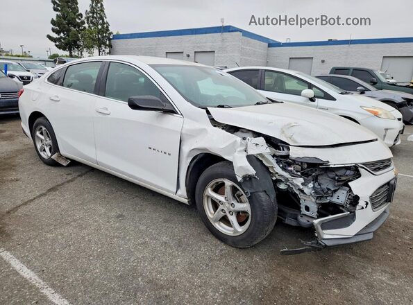 1G1ZC5ST8JF156832 2018 CHEVROLET MALIBU White Delantero derecho