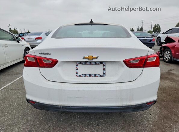 1G1ZC5ST8JF156832 2018 CHEVROLET MALIBU White Vista trasera