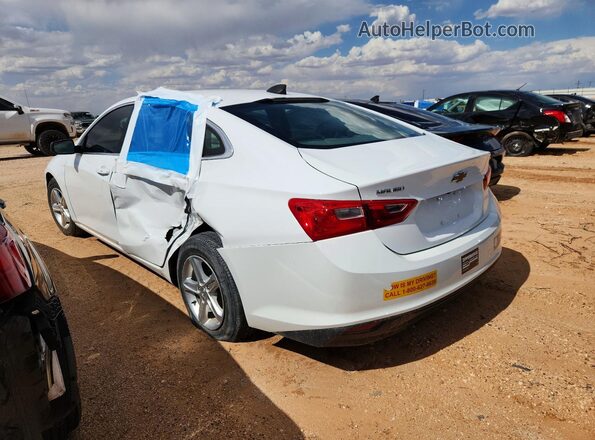 1G1ZC5ST8MF013545 2021 CHEVROLET MALIBU White Հետևի ձախ