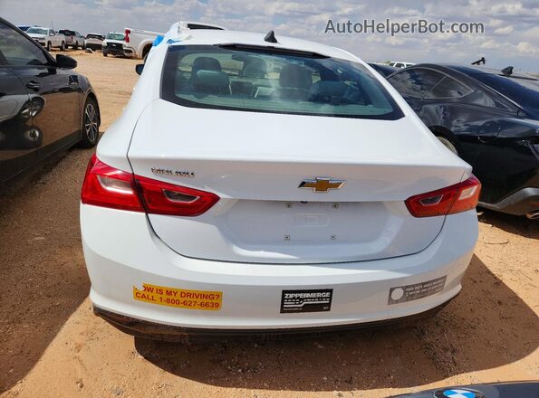 1G1ZC5ST8MF013545 2021 CHEVROLET MALIBU White Հետևի տեսք