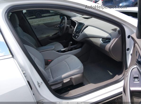 1G1ZC5ST9GF259301 2016 CHEVROLET MALIBU Белый Вид салона спереди