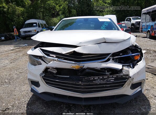 1G1ZC5ST9GF259301 2016 CHEVROLET MALIBU Белый Вид щитка приборов