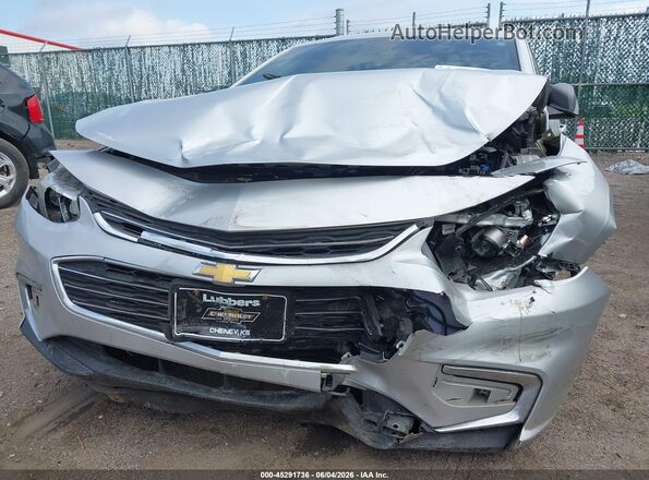 1G1ZC5ST9JF101614 2018 CHEVROLET MALIBU Silver Vista frontal