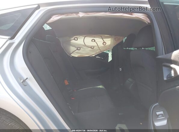 1G1ZC5ST9JF101614 2018 CHEVROLET MALIBU Silver Vista de la etiqueta del VIN