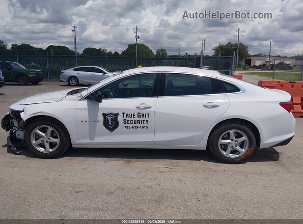 1G1ZC5ST9JF221428 2018 CHEVROLET MALIBU White Սալոնի 360 աստիճան տեսք