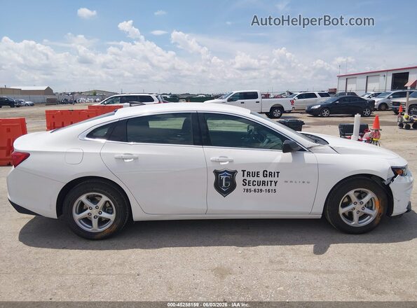 1G1ZC5ST9JF221428 2018 CHEVROLET MALIBU White Սալոնի հետևի տեսք