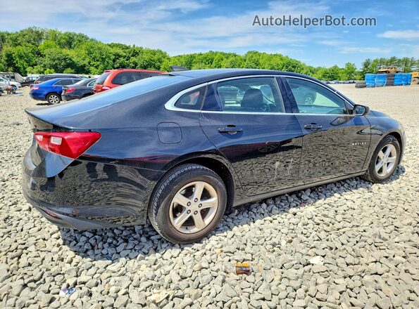 1G1ZC5ST9KF197374 2019 CHEVROLET MALIBU Black Задня права чверть