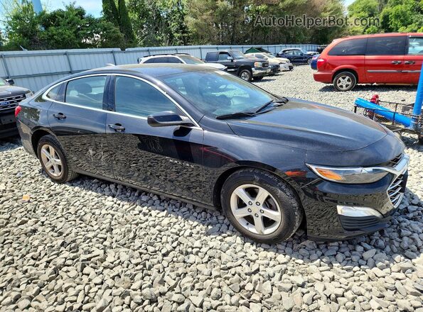 1G1ZC5ST9KF197374 2019 CHEVROLET MALIBU Black Передня права чверть