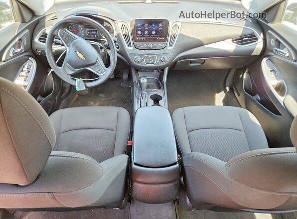 1G1ZC5ST9KF197374 2019 CHEVROLET MALIBU Black Вид панелі приладів
