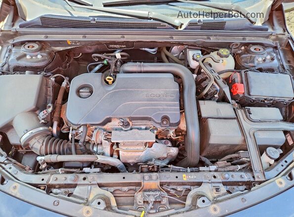 1G1ZC5ST9KF197374 2019 CHEVROLET MALIBU Black Вид задньої частини салону