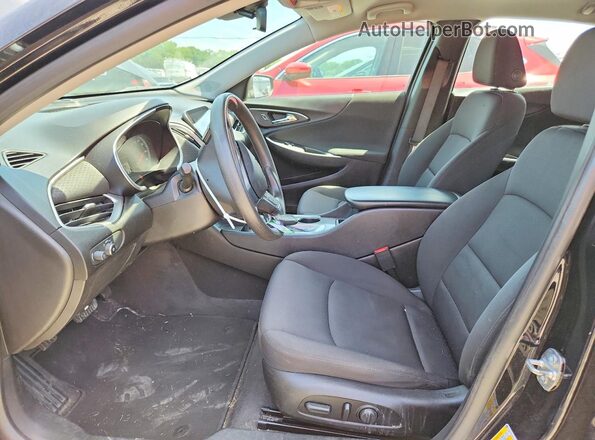 1G1ZC5ST9KF197374 2019 CHEVROLET MALIBU Black Вид салону спереду
