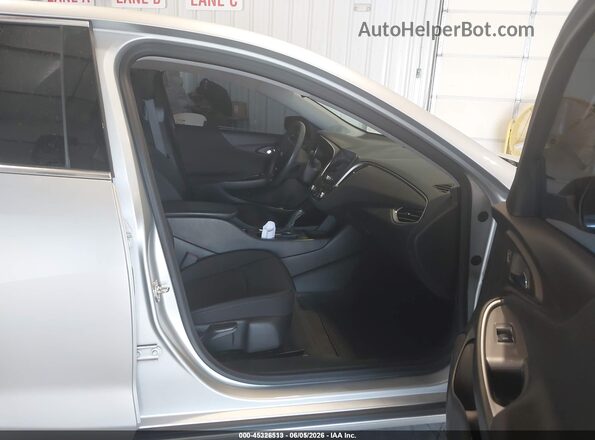 1G1ZC5ST9LF014220 2020 CHEVROLET MALIBU Silver Front interior view