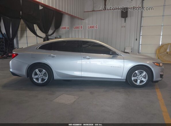 1G1ZC5ST9LF014220 2020 CHEVROLET MALIBU Silver Rear interior view