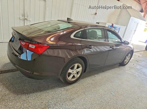 1G1ZC5ST9LF112504 2020 CHEVROLET MALIBU Burgundy Rear right