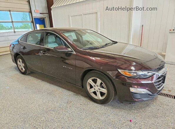 1G1ZC5ST9LF112504 2020 CHEVROLET MALIBU Burgundy Front right