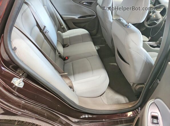 1G1ZC5ST9LF112504 2020 CHEVROLET MALIBU Burgundy Rear seats view
